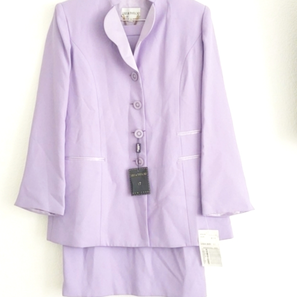 Lily & Taylor Skirt Suit Set 12